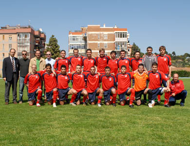 18 aprile 2007 - la formazione del Cus Cagliari (foto: Francesco Cogotti)